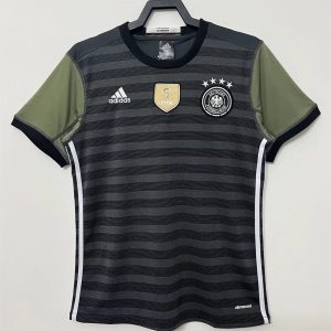 Deutschland 2016 Euro Cup Auswärts Retro Trikot