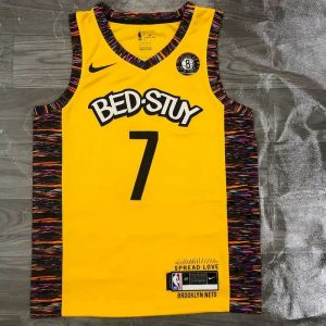 Männer Kevin Durant Gelb Swingman Spieler Jersey - Liebe verbreiten