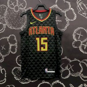 Herren Vince Carter Schwarz Team Trikot