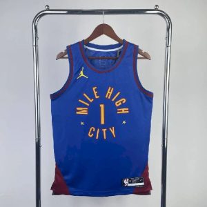 Herren Michael Porter Jr. Blaues Team Trikot - Statement Edition