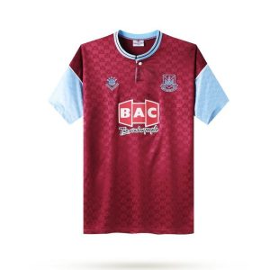 West Ham United 1989/90 Heim-Retro-Trikot