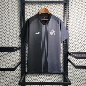 Olympique Marseille 2023/24 Pre-Match Training Jersey Schwarz