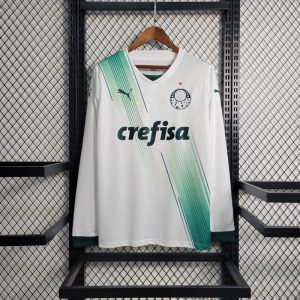 Palmeiras 2023/24 Auswärts Trikot mit langen Ärmeln