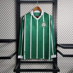 Palmeiras 1993 Heim Langarm Retro Trikot