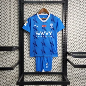 Al Hilal SC 2023/24 Heimtrikot für Kinder