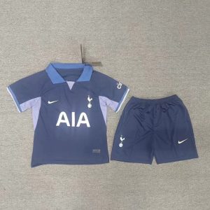Tottenham Hotspur 2023/24 Auswärts Trikot für Kinder
