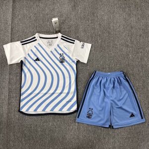 Nottingham Forest 2023/24 Auswärts Kinder Trikot