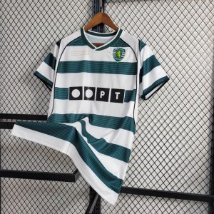 Sporting CP 2000 Heim-Retro-Trikot