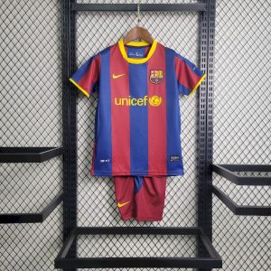 Barcelona 2010/11 Heimtrikot für Kinder