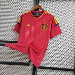 Spanien 2012 Heim Retro Trikot