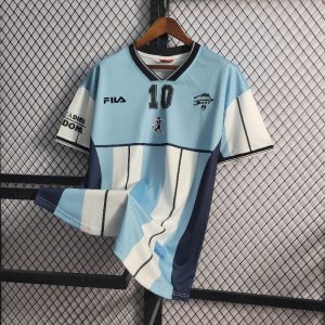 Argentinien 2010 Maradona Ruhestand Gedenkausgabe Retro Trikot