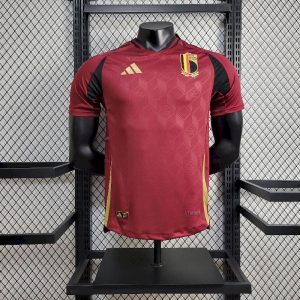 Belgien 2024/25 Euro Heim Trikot Spieler Version