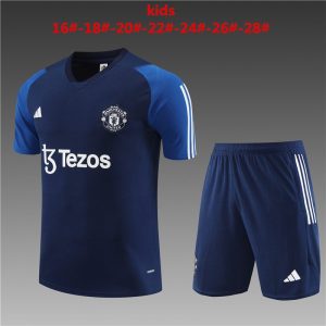 Manchester United 2023/24 Training Kinder Trikot+Short 14001