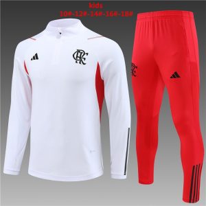 Flamengo 2023/24 Half-Zip Kinder Pullover+Hose 14001