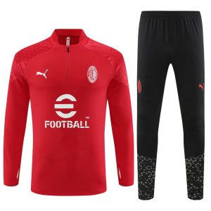 AC Milan 2023/24 Half-Zip Pullover+Hose für Erwachsene 14001