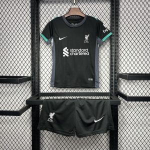 Liverpool 2024/25 Auswärts Trikot für Kinder