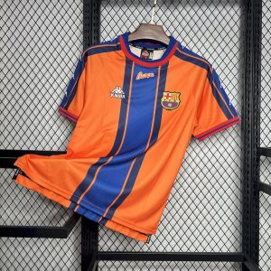 Barcelona 1997/98 Auswärts Retro Trikot