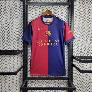 Herren Barcelona 2024/25 Lokaler Sponsor Coldplay Trikot