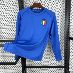 Italien 2000 Euro Home lange Ärmel Retro Trikot