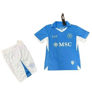 Napoli 2024/25 Heimtrikot für Kinder