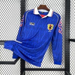 Japan 1998 Home Langarm Retro Trikot