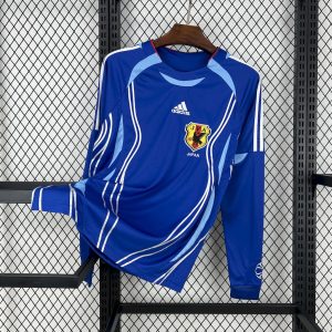Japan 2006 Home Lange Ärmel Retro Trikot
