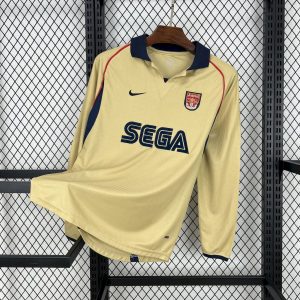Arsenal 2001/02 Auswärts Langarm Retro Trikot