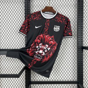 Barcelona 2024/25 Rotes Löwen Trikot
