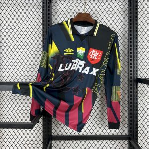 Flamengo 1998 Torwart Retro Langarm Trikot