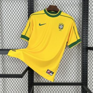 Brasilien 1998 Heimtrikot Retro