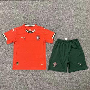 Portugal 2025/26 Heimtrikot für Kinder