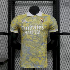 Real Madrid 2025/26 Beige Sonderausgabe Trikot Spieler Version