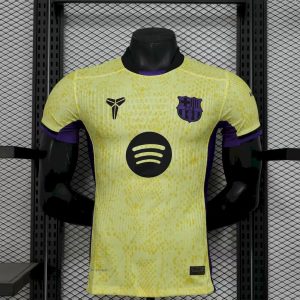 Barcelona 2025/26 Auswärts Mamba Serie Kobe Bryant Joint Edition Jersey Spieler Version