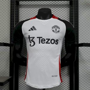 Manchester United 2025/26 Trainingsanzug vor dem Spiel Trikot Spieler Version
