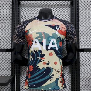 Tottenham Hotspur 2025/26 Weißes Gold Schlange Edition Trikot Spieler Version