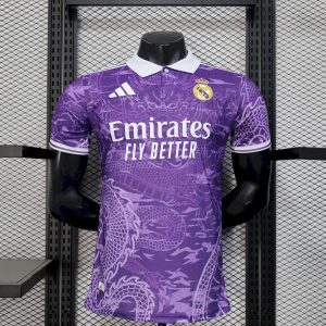 Real Madrid 2025/26 Lila Sonderausgabe Trikot Spieler Version
