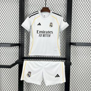 Real Madrid 2025/26 Heimtrikot für Kinder