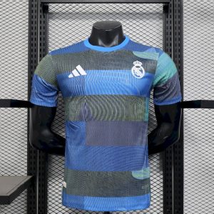 Real Madrid 2025/26 Trainingsanzug vor dem Spiel Trikot Spieler Version