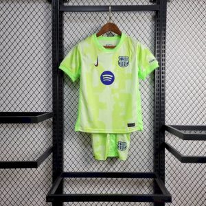 Barcelona 2024/25 Drittes Kindertrikot
