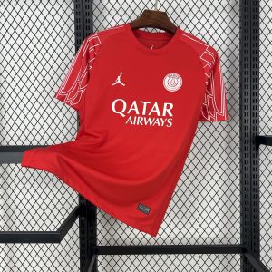 Paris Saint-Germain 2024/25 Viertes Auswärtstrikot Rot
