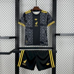 Mexiko 2025/26 Gold-Schwarzes Kindertrikot
