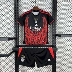 Benfica 2025/26 Auswärts Konzept Version Kinder Trikot