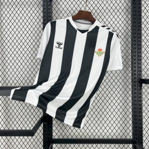 Real Betis 2025/26 Schwarz-weißes Sondermodell Trikot