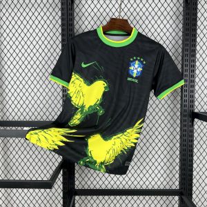 Brasilien 2025/26 Dove Edition Schwarzes Trikot