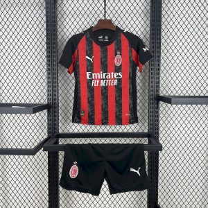 AC Milan 2025/26 Heimtrikot für Kinder
