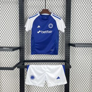 Cruzeiro 2025/26 Heimtrikot für Kinder