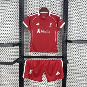 Liverpool 2025/26 Heimtrikot für Kinder