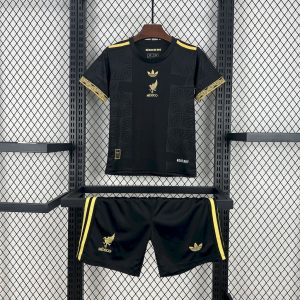 Mexiko 2025/26 Gold-Schwarzes Kindertrikot