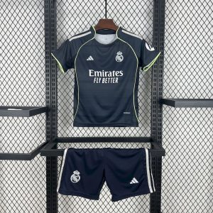 Real Madrid 2025/26 Auswärtstrikot für Kinder