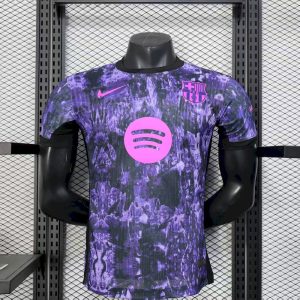 Barcelona 2025/26 Lila Konzept Edition Trikot Spieler Version